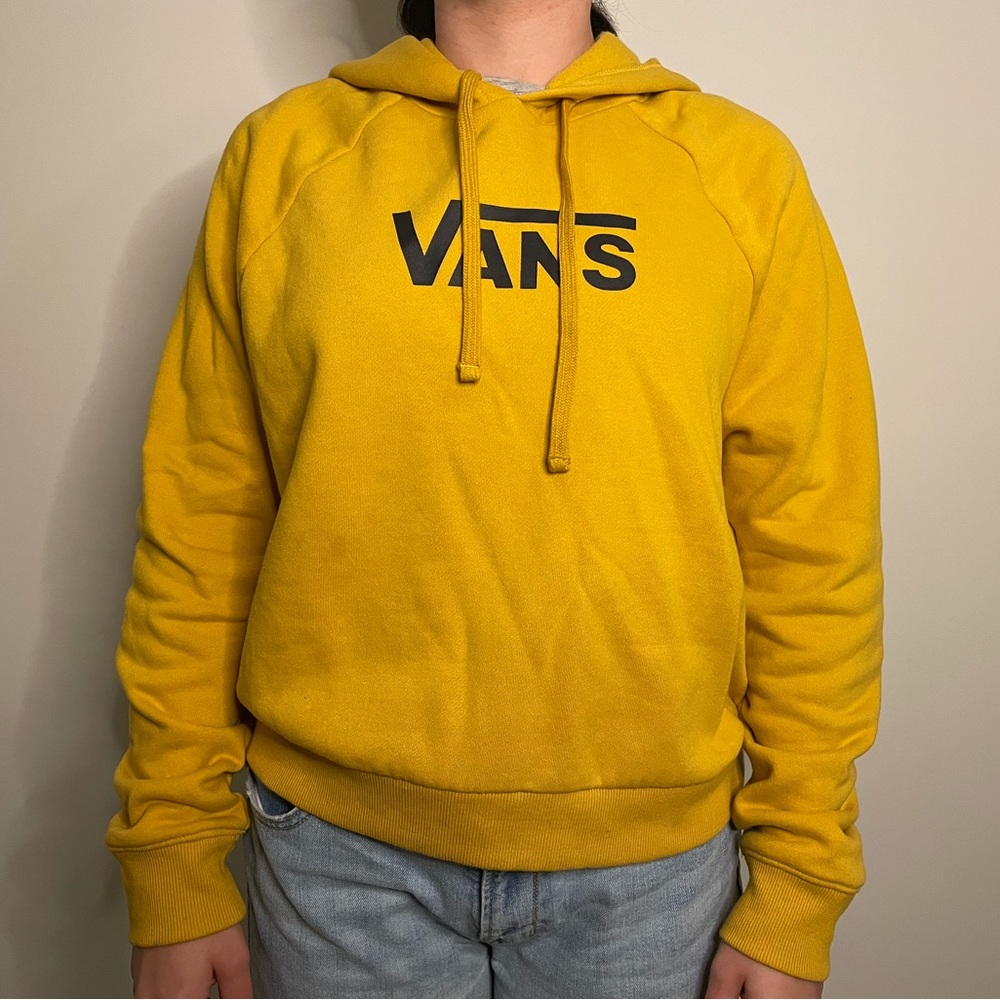 Cropped vans hoodie
